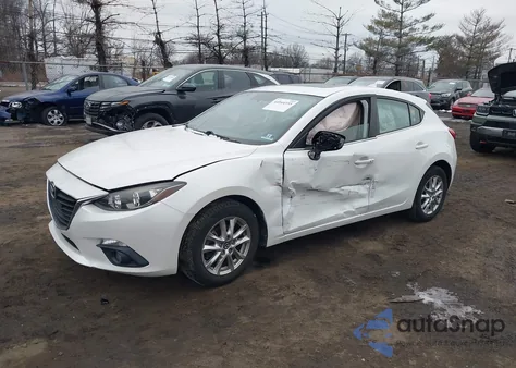 2016 Mazda Mazda3 I Touring from USA, damaged, VIN JM1BM1M76G1340672